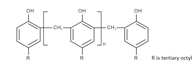 P-terc-oktilfenols Formaldehīds2